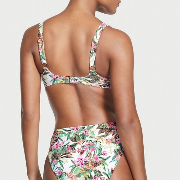 Essential Wicked Bikini Top in Palm Print - Picture 2 of 7